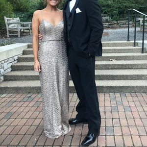 AMSALE Samantha Sequin Gown